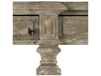 Rock Ford Distressed Brown Console Table