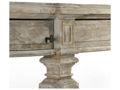 Rock Ford Distressed Brown Console Table