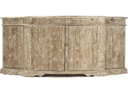 Marlon Distressed Wood Buffet Sideboard with Storage