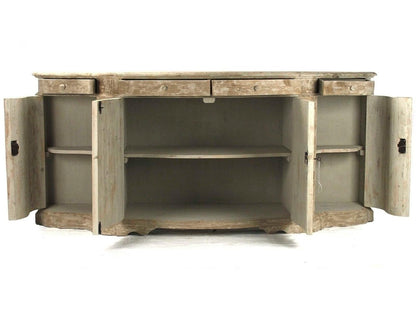 Marlon Distressed Wood Buffet Sideboard with Storage