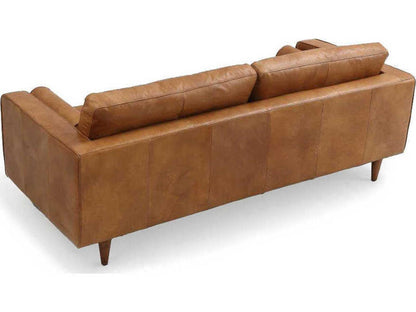 Holly Brown Leather Sofa