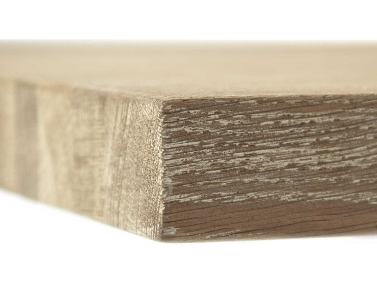 Acrylic Rectangular Coffee Table Limed Grey Oak