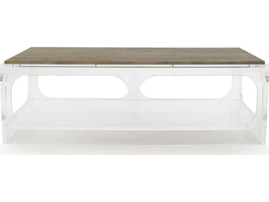 Rectangular Wood Reclaimed Oak Coffee Table