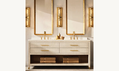 Savile Round Linear Sconce