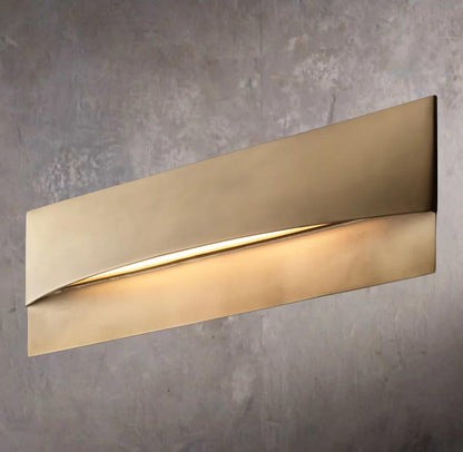 Taza Wide Rectangular Wall Sconce