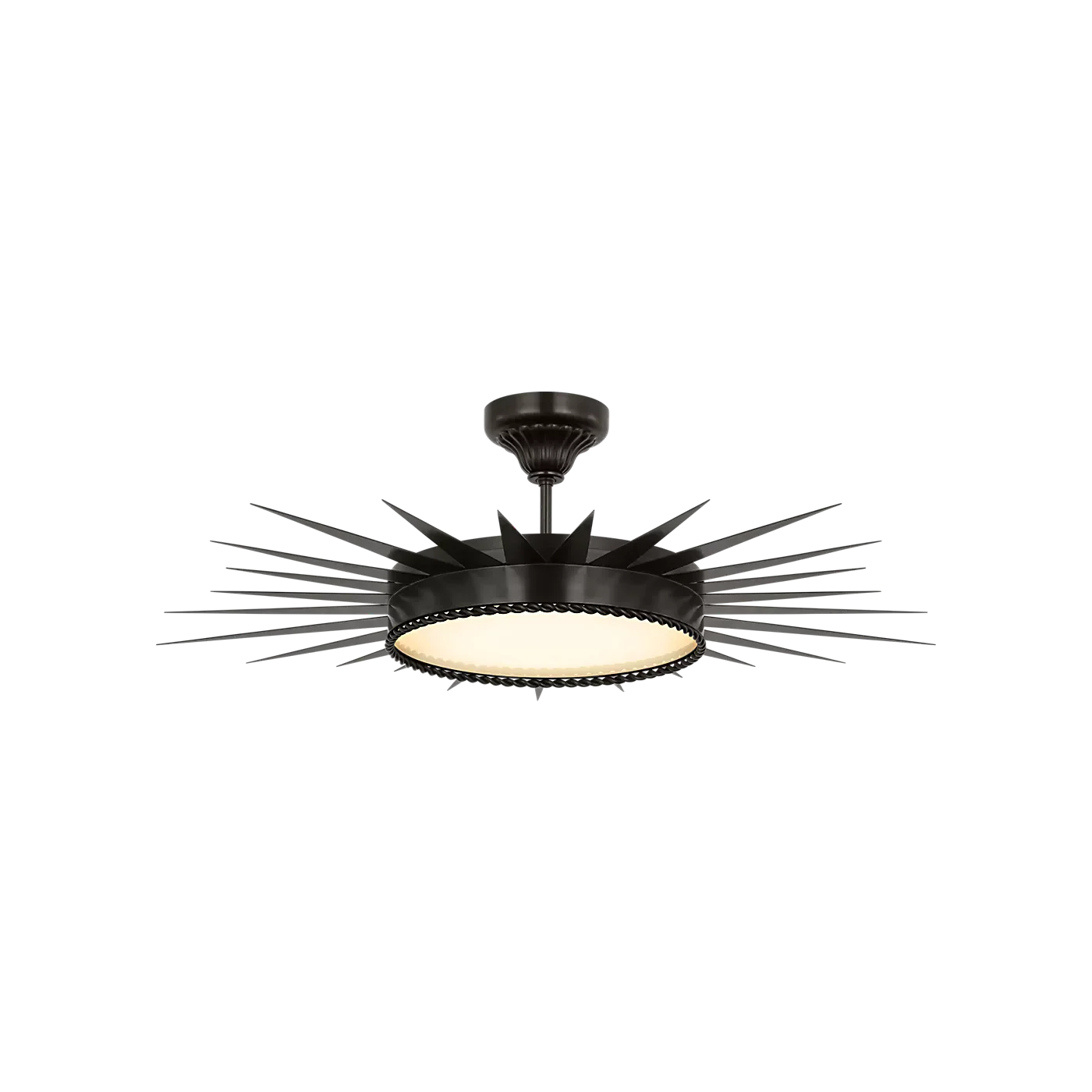 Soleil 36" Semi-Flush Mount