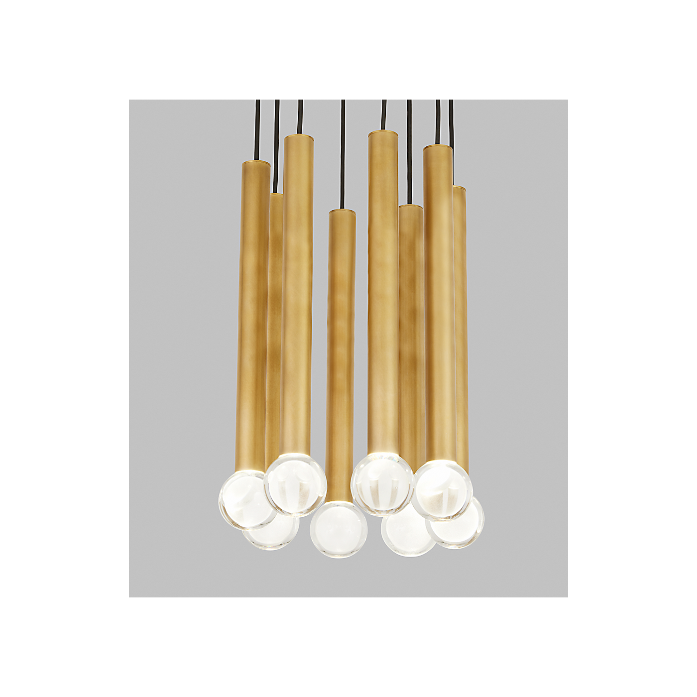 Guyed 8-Light Chandelier