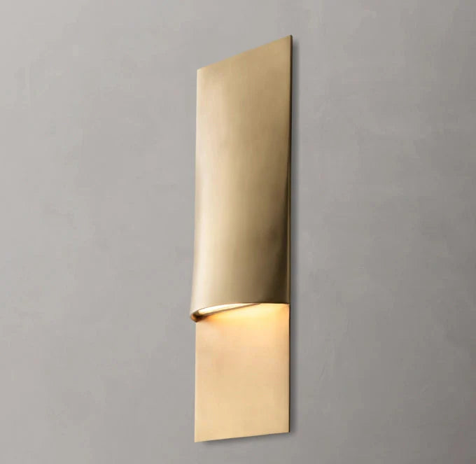 Tazaa Tall Rectangular Wall Sconce