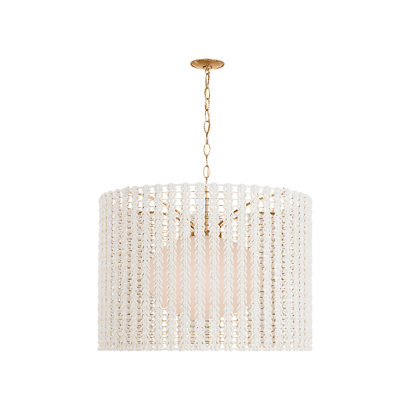 Catania 40" Hanging Shade with Braided Rope