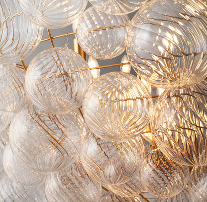 Talia Round Chandelier 66"