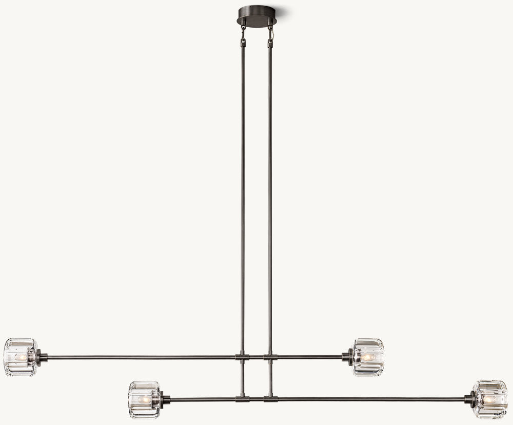 Demaret Adjustable Linear Chandelier