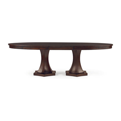 Century Furniture Double Pedestal Dining Table