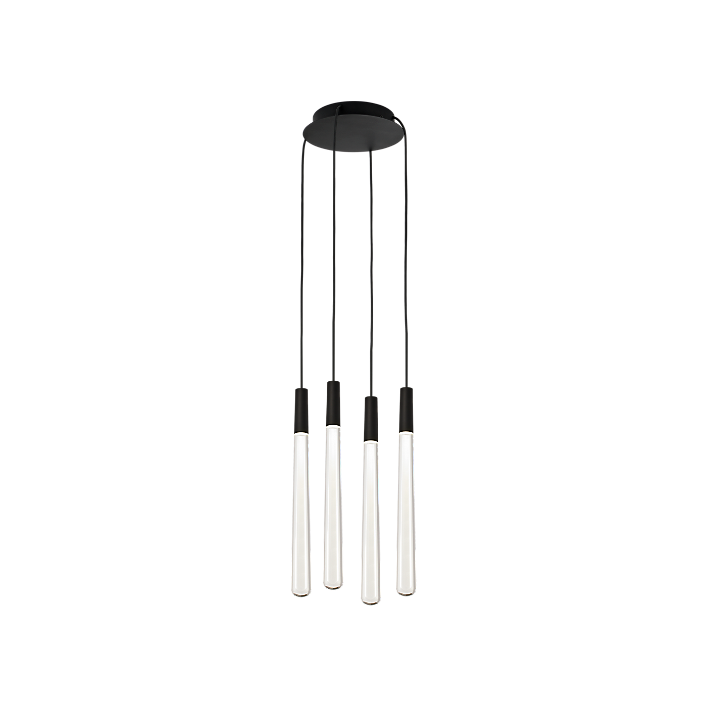Pylon Crystal 4-Light Chandelier