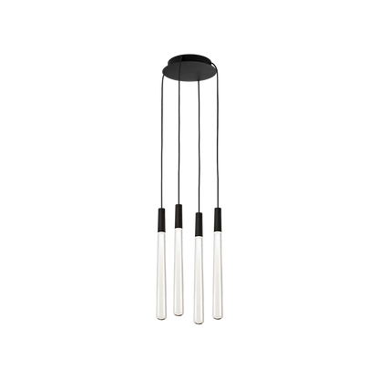Pylon Crystal 4-Light Chandelier