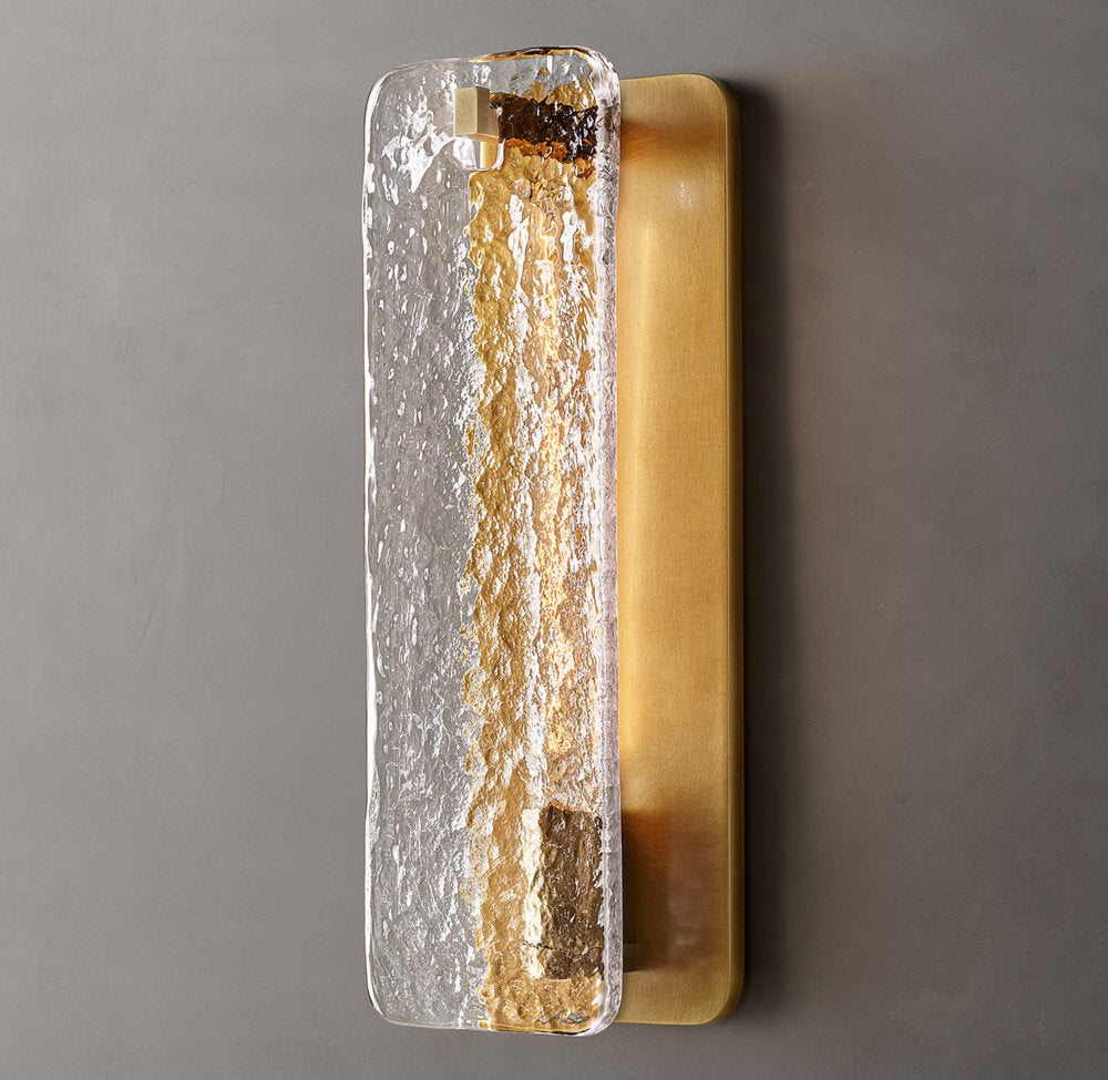 Calamette Glass Wall Sconce