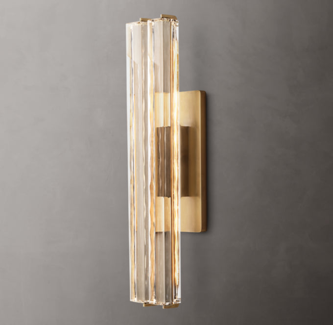 Audubon Crystal Twin Wall Sconce