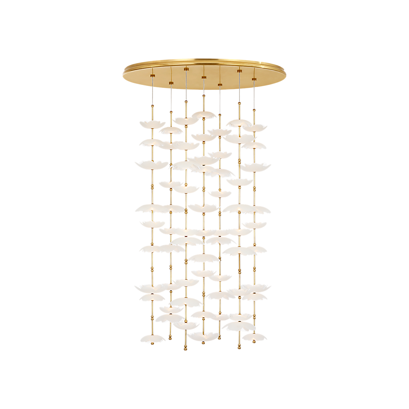 Petaluma 28" Cascading Chandelier