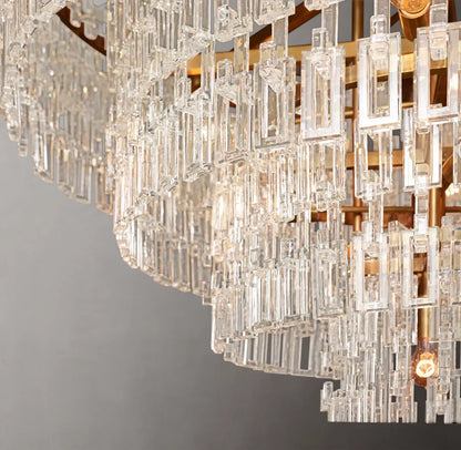 Marignan Tiered Round Chandelier 36"