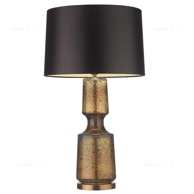 Simple Glass Art Table Lamp Creative Lighting for Bedroom & Living Room