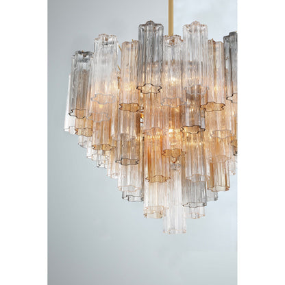 Addis 26.75'' Aged Brass Chandelier Multi 26.75"W x 21.5"H x 26.75"D
