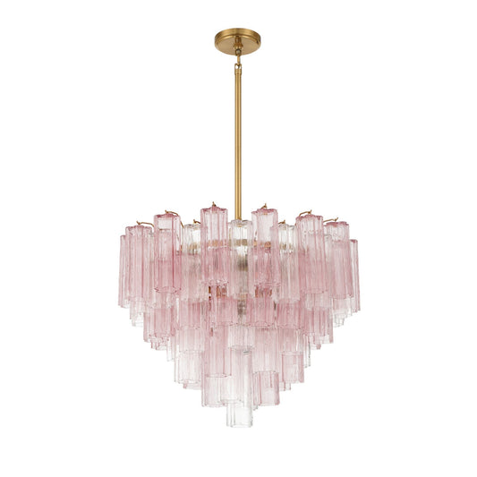 Addis 26.75'' Aged Brass Chandelier Multi 26.75"W x 21.5"H x 26.75"D