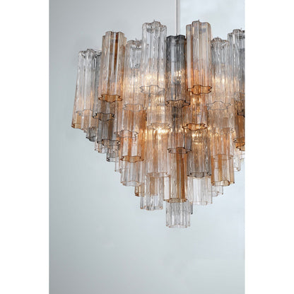 Addis 26.75'' Polished Chrome Chandelier Multi 26.75"W x 21.5"H x 26.75"D