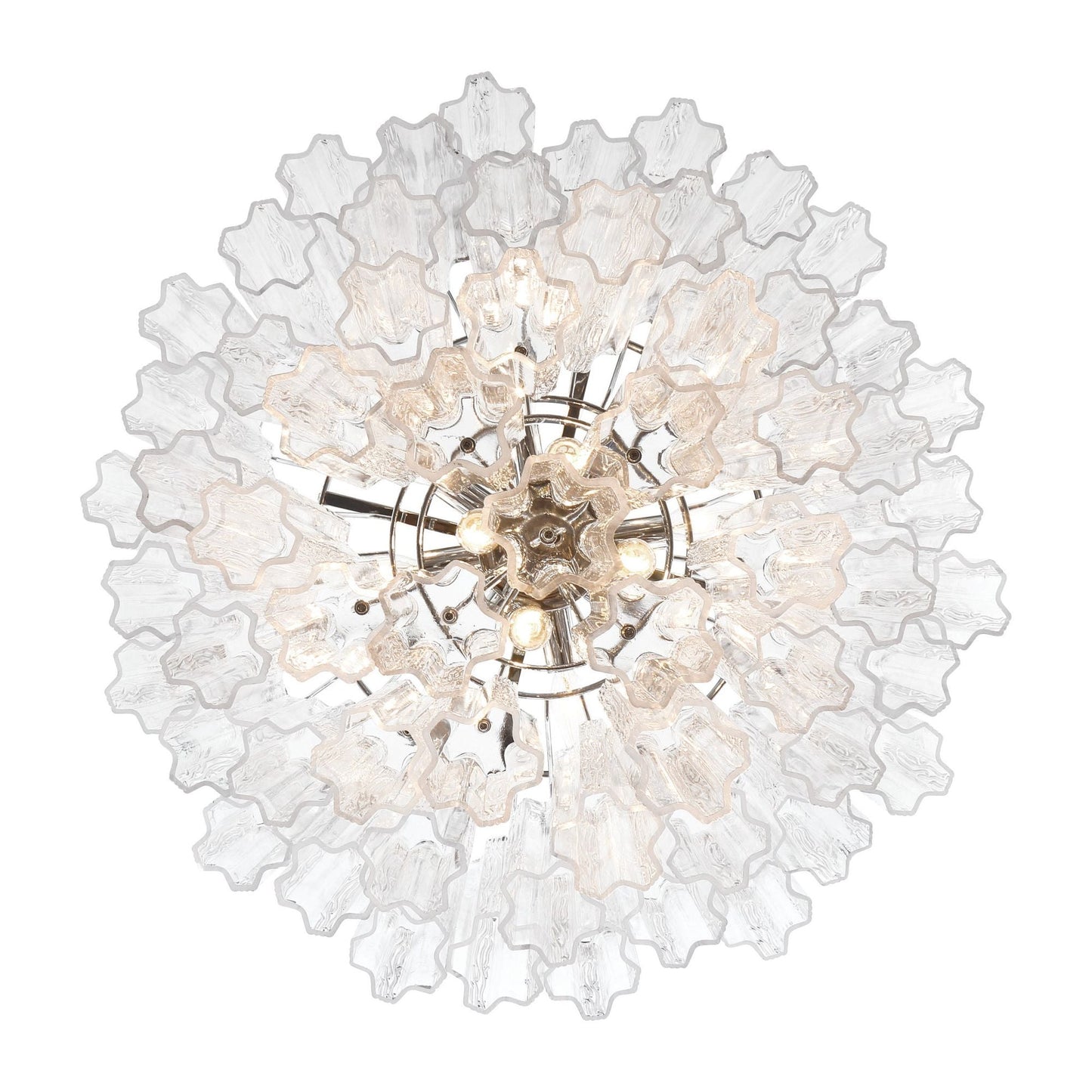 Addis 26.75'' Polished Chrome Chandelier Clear 26.75"W x 21.5"H x 26.75"D