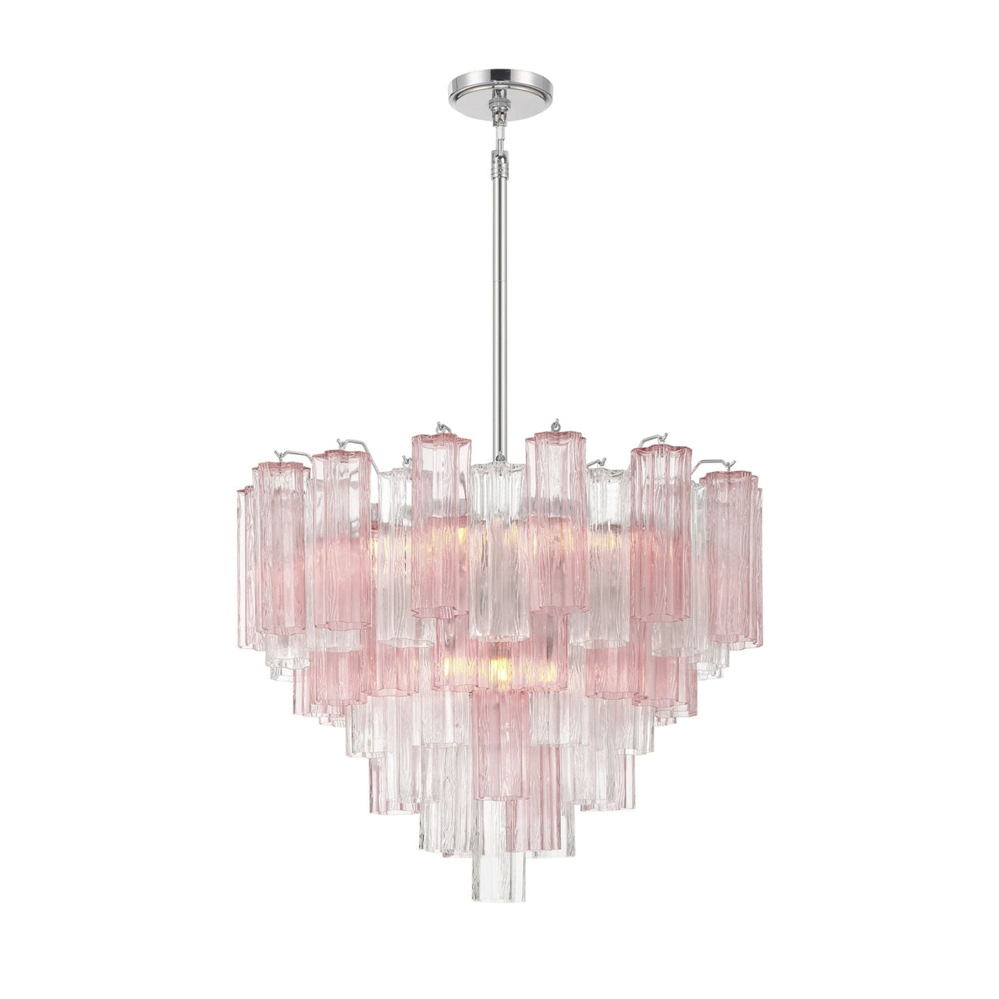Addis 26.75'' Polished Chrome Chandelier Multi 26.75"W x 21.5"H x 26.75"D
