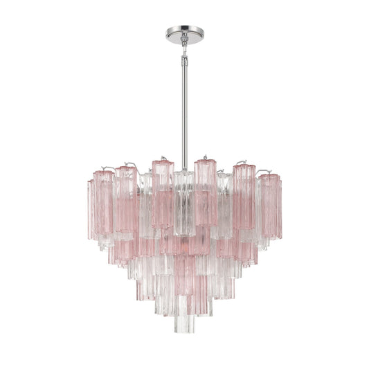 Addis 26.75'' Polished Chrome Chandelier Multi 26.75"W x 21.5"H x 26.75"D