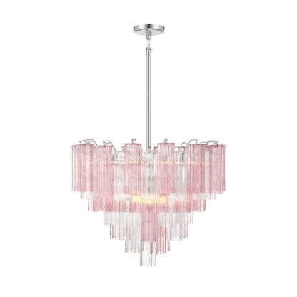 Addis 26.75'' Polished Chrome Chandelier Multi 26.75"W x 21.5"H x 26.75"D