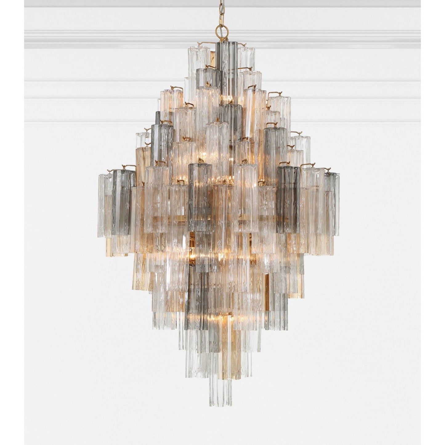 Addis 31.5'' Aged Brass Chandelier Multi 31.5"W x 50.5"H x 31.5"D
