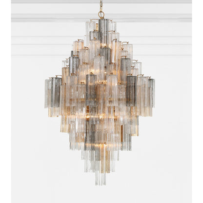 Addis 31.5'' Aged Brass Chandelier Multi 31.5"W x 50.5"H x 31.5"D