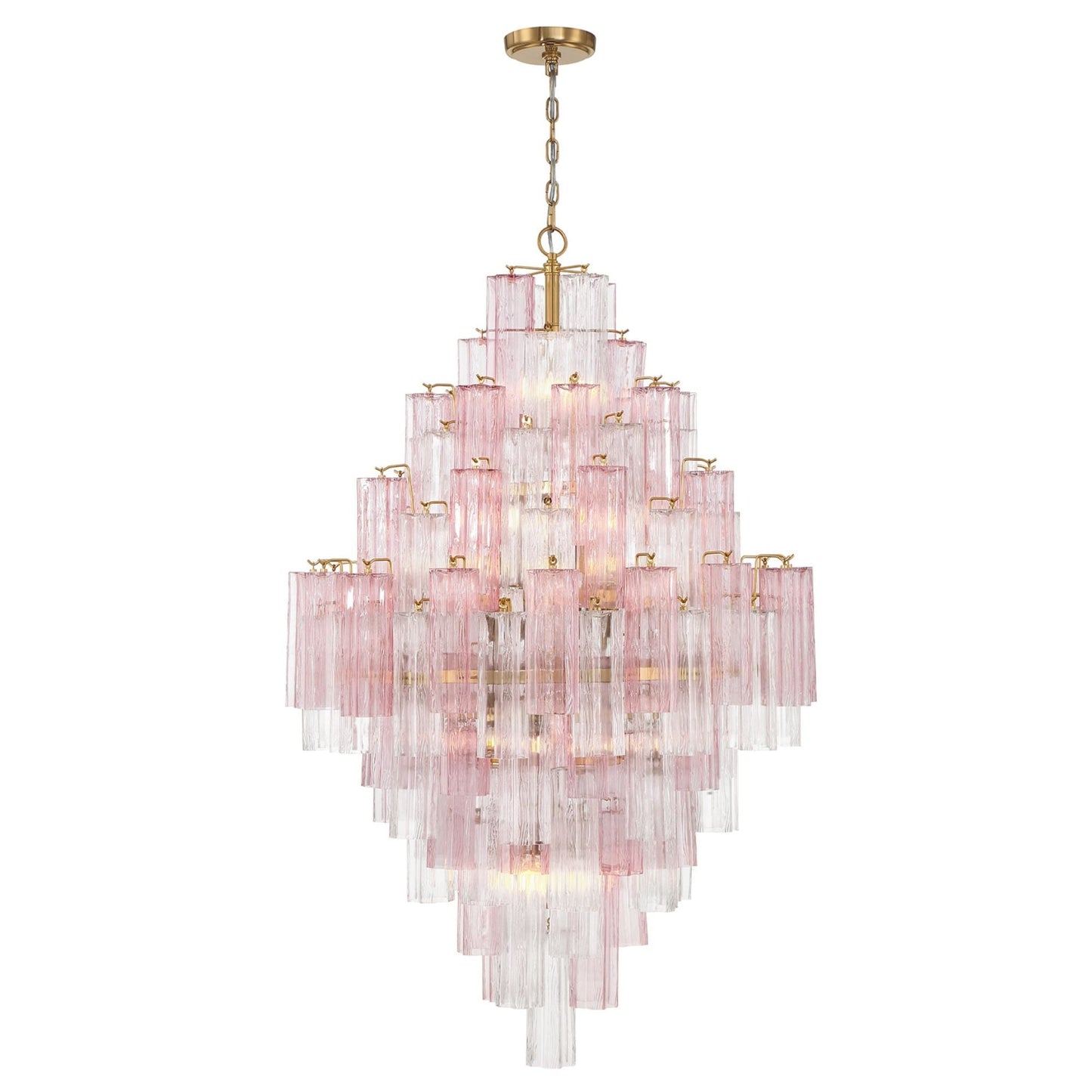Addis 31.5'' Aged Brass Chandelier Multi 31.5"W x 50.5"H x 31.5"D