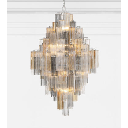 Addis 31.5'' Polished Chrome Chandelier Multi 31.5"W x 50.5"H x 31.5"D