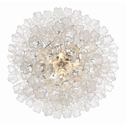 Addis 31.5'' Polished Chrome Chandelier Clear 31.5"W x 50.5"H x 31.5"D