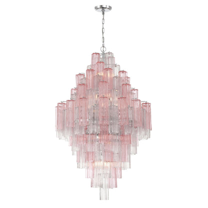 Addis 31.5'' Polished Chrome Chandelier Multi 31.5"W x 50.5"H x 31.5"D
