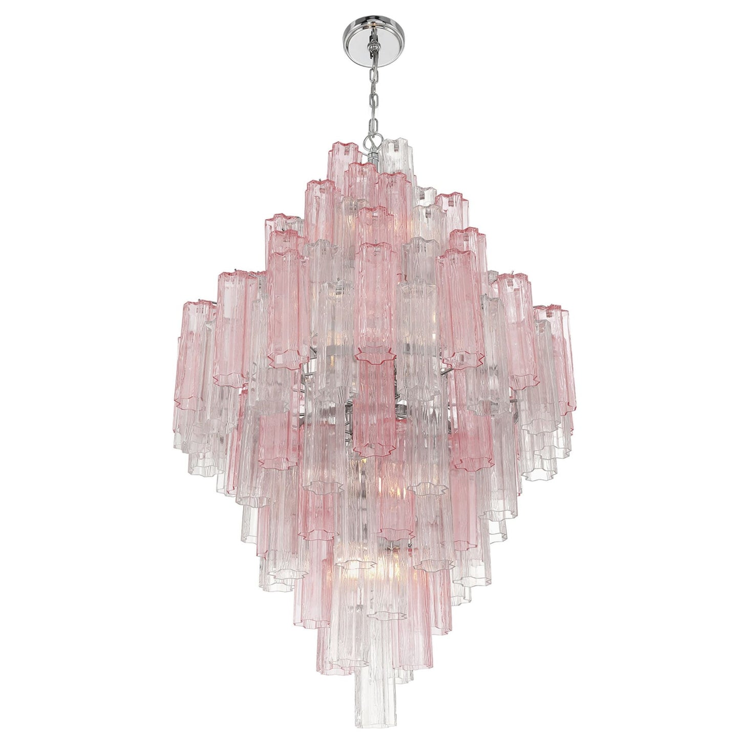 Addis 31.5'' Polished Chrome Chandelier Multi 31.5"W x 50.5"H x 31.5"D