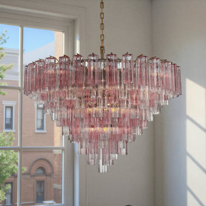 Addis 49'' Aged Brass Chandelier Multi 49"W x 42.5"H x 49"D