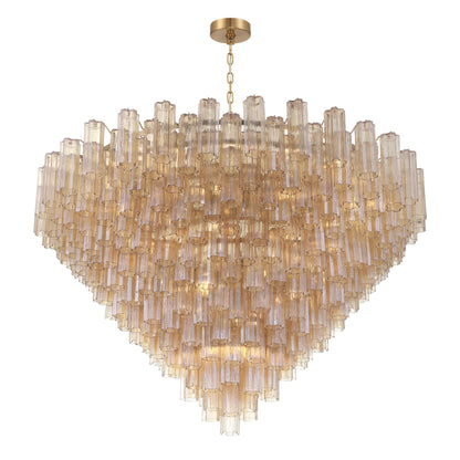 Addis 62'' Aged Brass Chandelier Gold 62"W x 40"H x 62"D