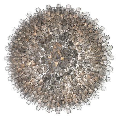 Addis 62'' Polished Chrome Chandelier Gray 62"W x 40"H x 62"D
