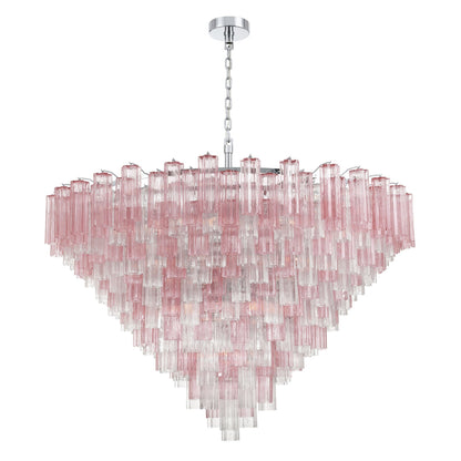 Addis 62'' Polished Chrome Chandelier Multi 62"W x 40"H x 62"D