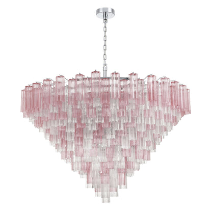 Addis 62'' Polished Chrome Chandelier Multi 62"W x 40"H x 62"D