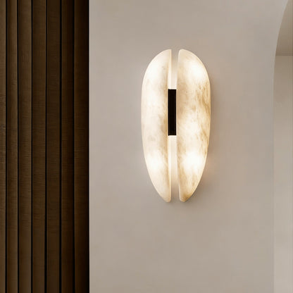 Alabaster Veil LED Wall Sconce