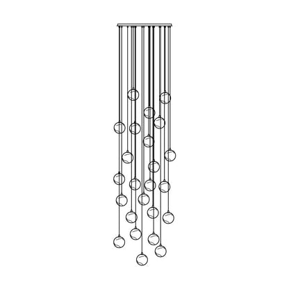 Alessora Alabaster Cluster Chandelier