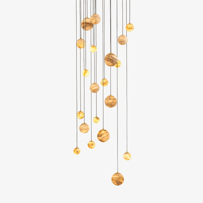 Alessora Alabaster Cluster Chandelier
