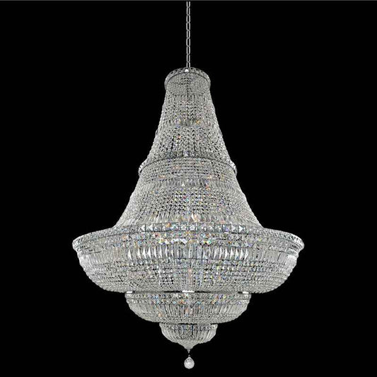 Betti 56 Light 48" Wide Crystal Empire Chandelier