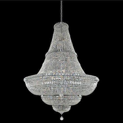 Allegri Betti 56 Light 48" Wide Crystal Empire Chandelier
