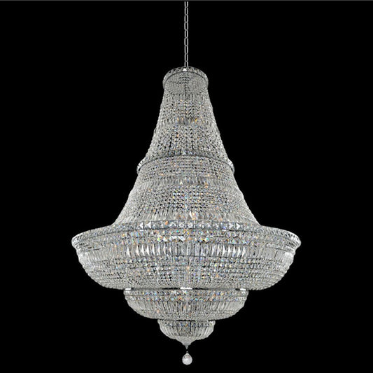 Allegri Betti 56 Light 48" Wide Crystal Empire Chandelier