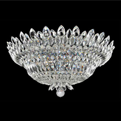 Belluno 9 Light 27" Wide Flush Mount Bowl Ceiling Fixture