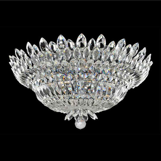 Belluno 9 Light 27" Wide Flush Mount Bowl Ceiling Fixture